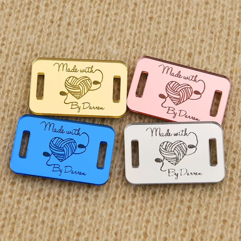 Custom Mirror Acrylic Tags Laser Engraved 0.75"x1.18" 50Pcs for DIY Crafts Clothing Hats Home Decor Custom Logo Text Gifts
Custom Mirror Acrylic Tags Laser Engraved 0.75"x1.18" 50Pcs for DIY Crafts Clothing Hats Home Decor Custom Logo Text Gifts