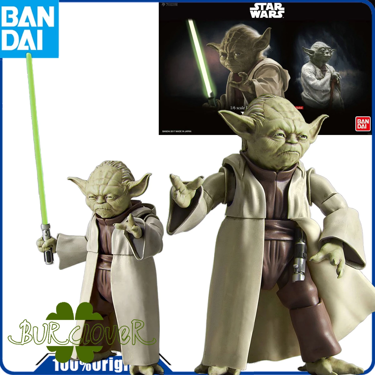 Bandai Original STAR WARS BUILDOUT CHARACTER SERIES 1/6 MASTER YODA Action Figure Assembly Model Toys Collectible IN STOCK
Bandai Original STAR WARS BUILDOUT CHARACTER SERIES 1/6 MASTER YODA Action Figure Assembly Model Toys Collectible IN STOCK
