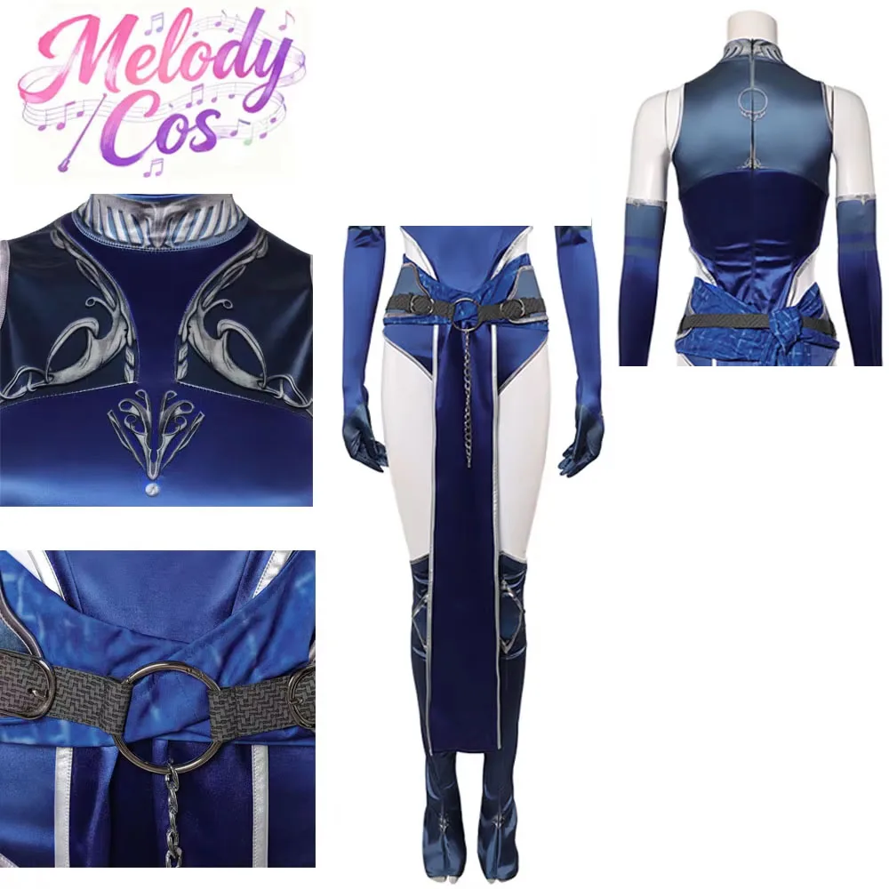 Adult Women Kitana Cosplay Costume Game Mortal Kombat 1 Fantasia Top Pants Gloves Outfits for Halloween Carnival Disguise Party
Adult Women Kitana Cosplay Costume Game Mortal Kombat 1 Fantasia Top Pants Gloves Outfits for Halloween Carnival Disguise Party