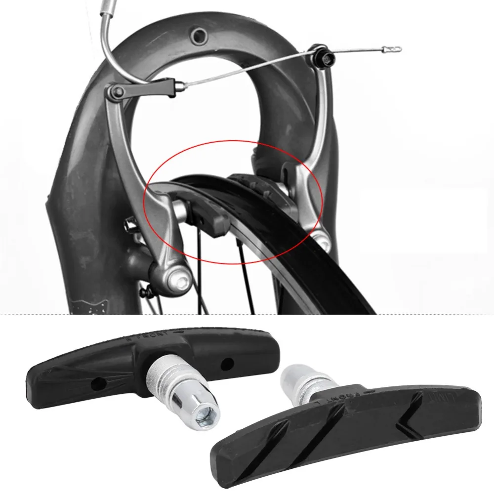 4 Pairs Rubber Bike Brake Pads with Allen Wrench 70mm Mountain Bike Brake Pads Lightweight Road Bike Brake Pads
4 Pairs Rubber Bike Brake Pads with Allen Wrench 70mm Mountain Bike Brake Pads Lightweight Road Bike Brake Pads