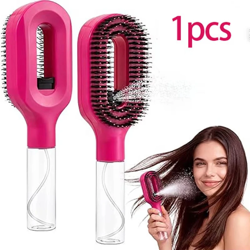 2-in-1 Spray Hair Comb With 55ml Water Bottle Anti-static Dry Wet Scalp Massage Comb For Frizzy Hair Portable Travel Combs
2-in-1 Spray Hair Comb With 55ml Water Bottle Anti-static Dry Wet Scalp Massage Comb For Frizzy Hair Portable Travel Combs
