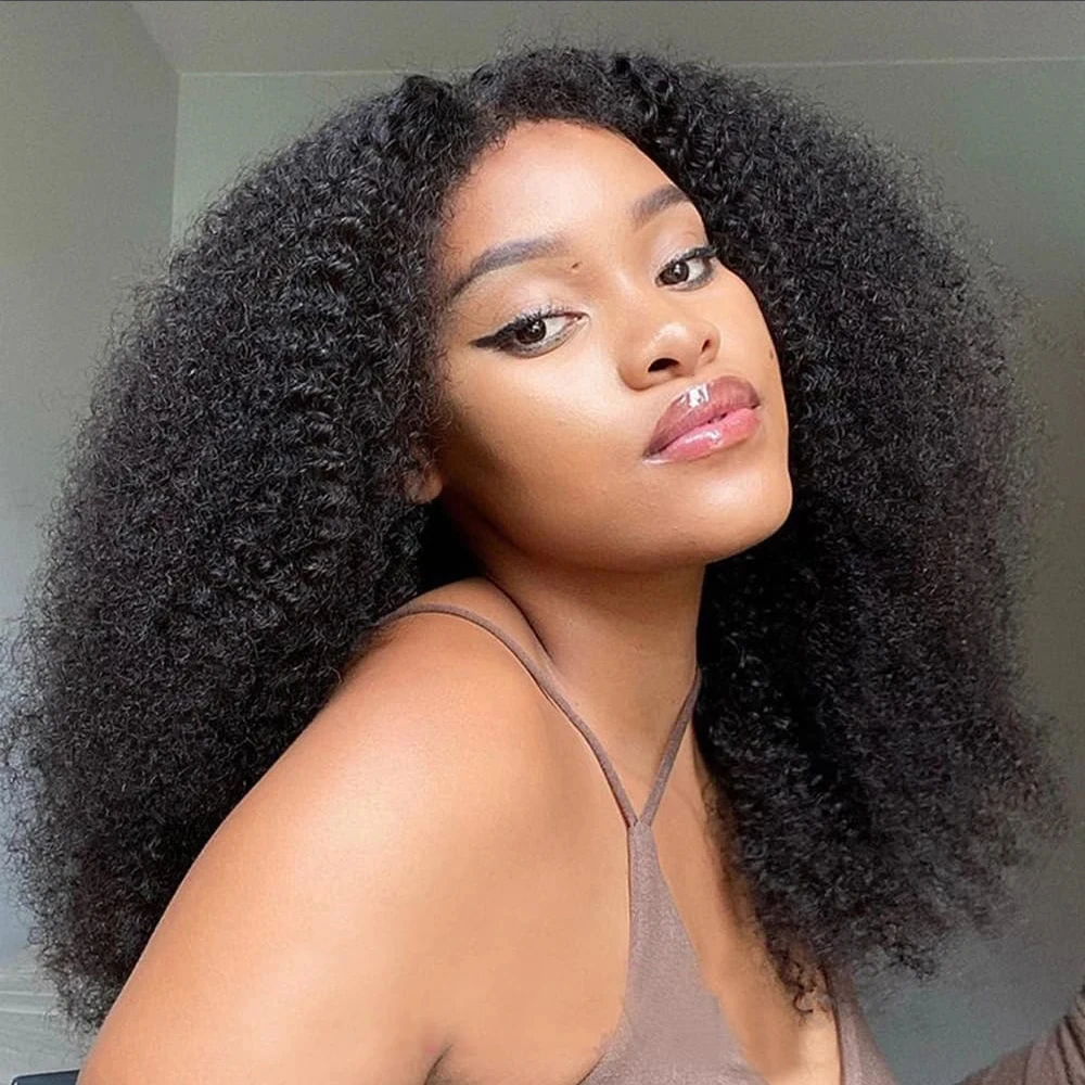 V Part Afro Kinky Curly Human Hair Wigs Long Black Curly Afro Wigs For Black Women Deep Wave Water wave Full Machine Made Wig
V Part Afro Kinky Curly Human Hair Wigs Long Black Curly Afro Wigs For Black Women Deep Wave Water wave Full Machine Made Wig