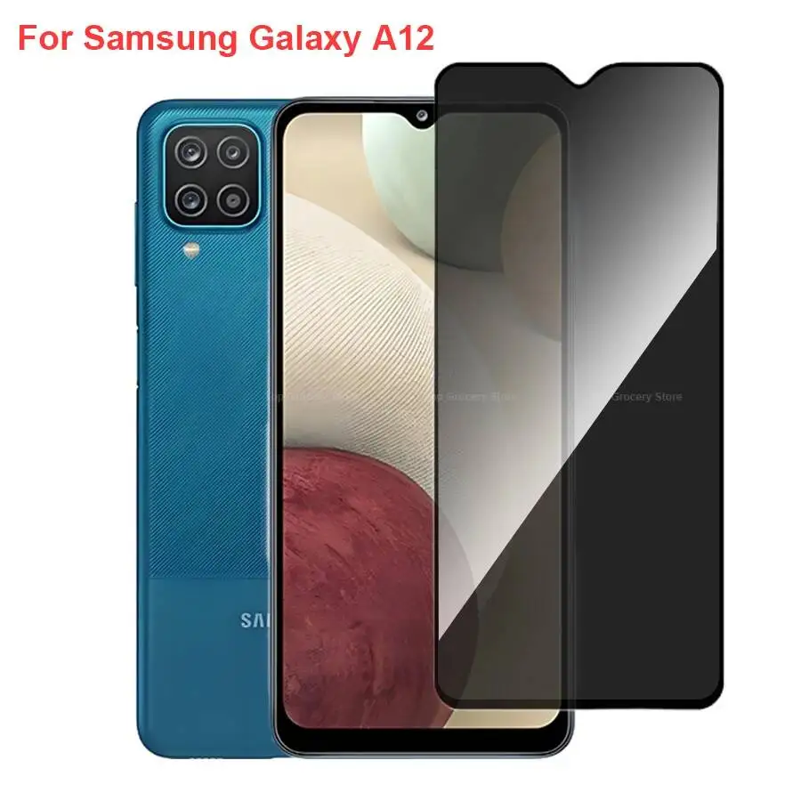 For Samsung Galaxy A12 SM-A125F Anti Spy Privacy Tempered Glass Screen Protector Compatible For Galaxya12 Phone Film
For Samsung Galaxy A12 SM-A125F Anti Spy Privacy Tempered Glass Screen Protector Compatible For Galaxya12 Phone Film