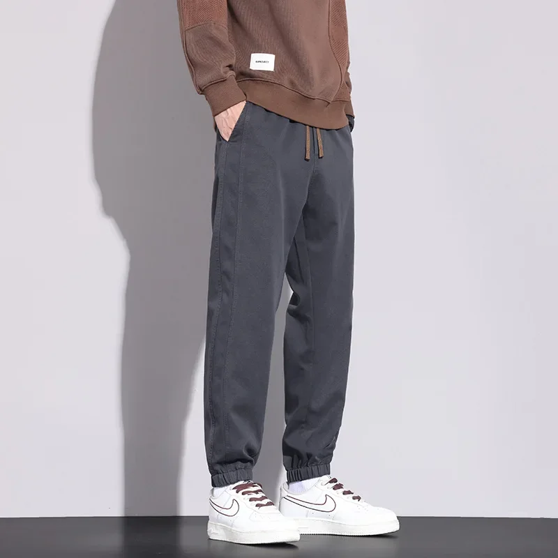 Men's Pants Korea Fashion Loose Drawstring Elastic Waist Loose Harlan Jogger Casual Trousers Cargo Sweatpants Plus Size 4XL
Men's Pants Korea Fashion Loose Drawstring Elastic Waist Loose Harlan Jogger Casual Trousers Cargo Sweatpants Plus Size 4XL