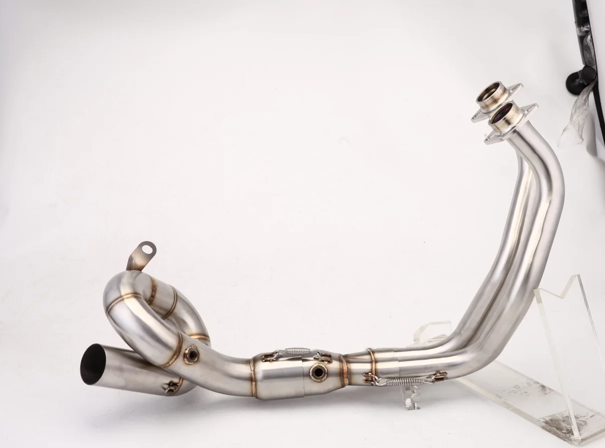 Мотоцикл MT07 MT-07 FZ-07 FZ07 MT07 передняя выхлопная труба надевается на полную выхлопную систему 2014-2024
Мотоцикл MT07 MT-07 FZ-07 FZ07 MT07 передняя выхлопная труба надевается на полную выхлопную систему 2014-2024