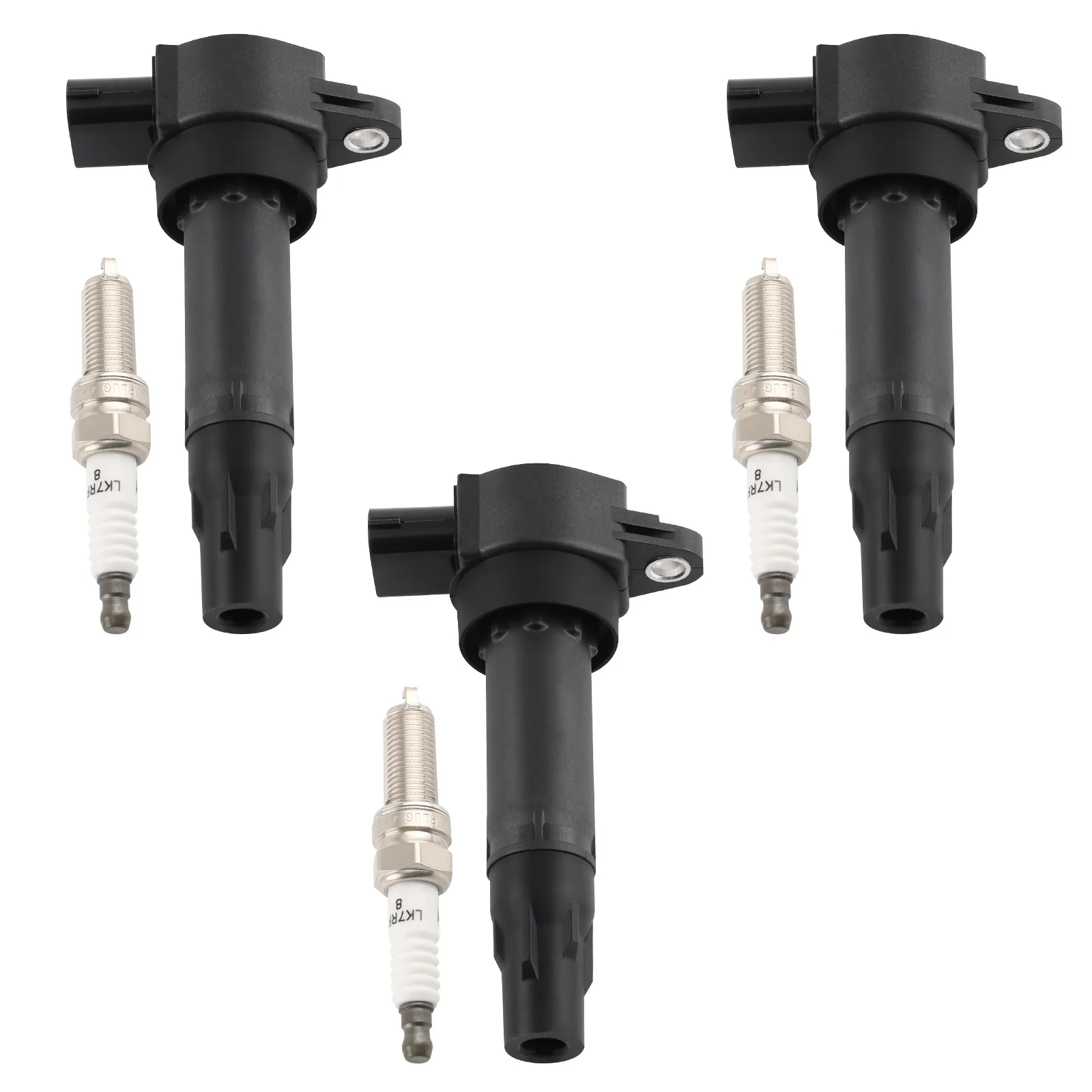 3X Ignition Coil + 3X Spark Plugs Set For Smart Fortwo 1000CC L3 2008-2015 UF681
3X Ignition Coil + 3X Spark Plugs Set For Smart Fortwo 1000CC L3 2008-2015 UF681