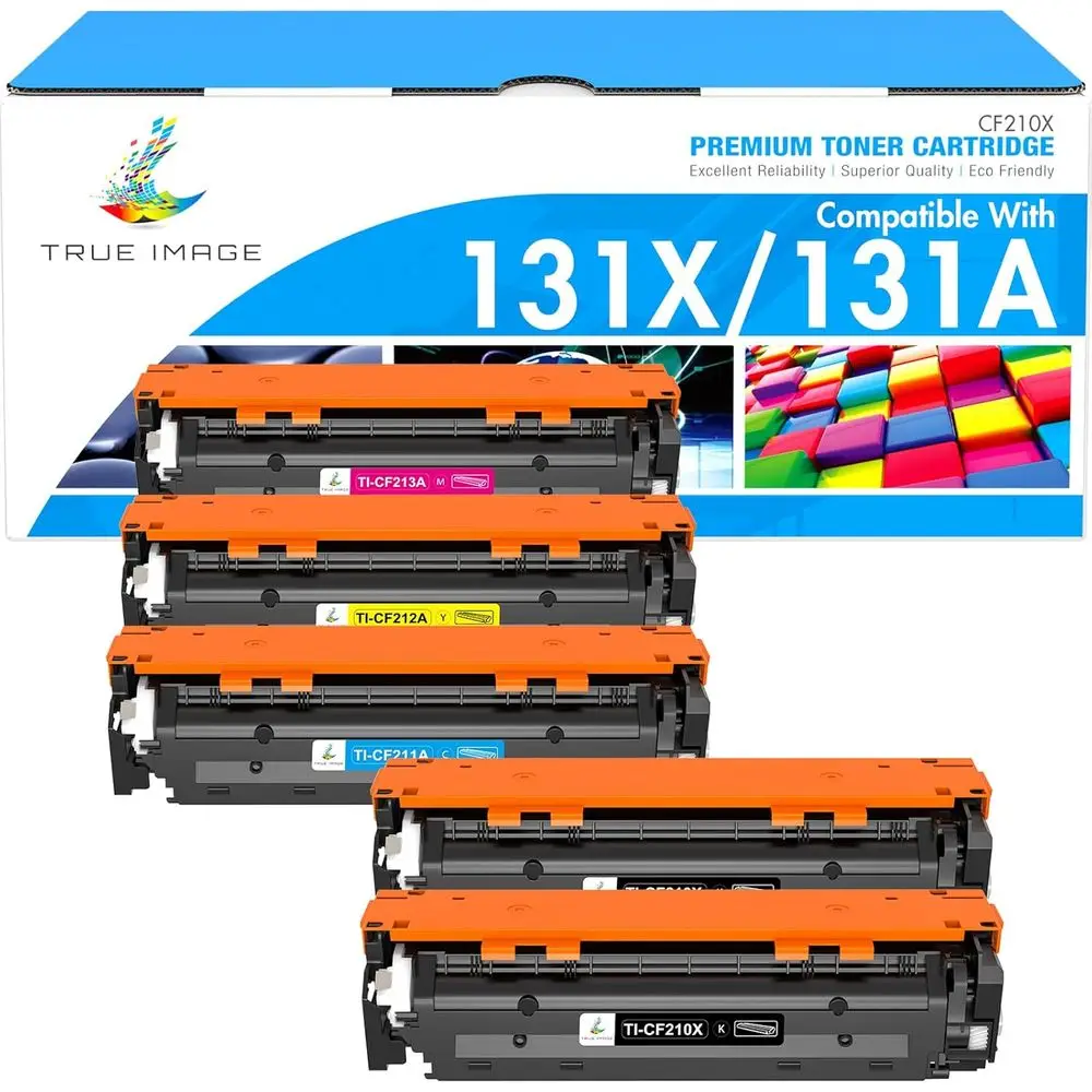 Toner Cartridge Set for Laserjet Pro 200 Color M251nw M251n MP M276nw M276n C210X C210A C211A C212A C213A (5-Pack)
Toner Cartridge Set for Laserjet Pro 200 Color M251nw M251n MP M276nw M276n C210X C210A C211A C212A C213A (5-Pack)