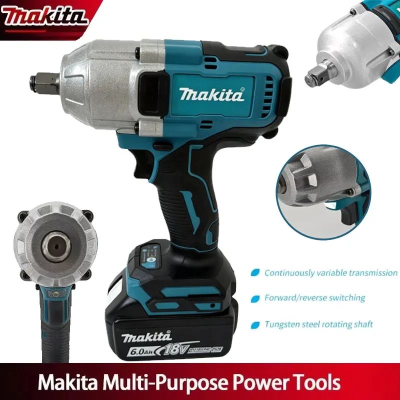 Makita Professional Grade Brushless Cordless Impact Wrench 1000 N.m Torque 2000 RPM for Automotive And Construction Use
Makita Professional Grade Brushless Cordless Impact Wrench 1000 N.m Torque 2000 RPM for Automotive And Construction Use