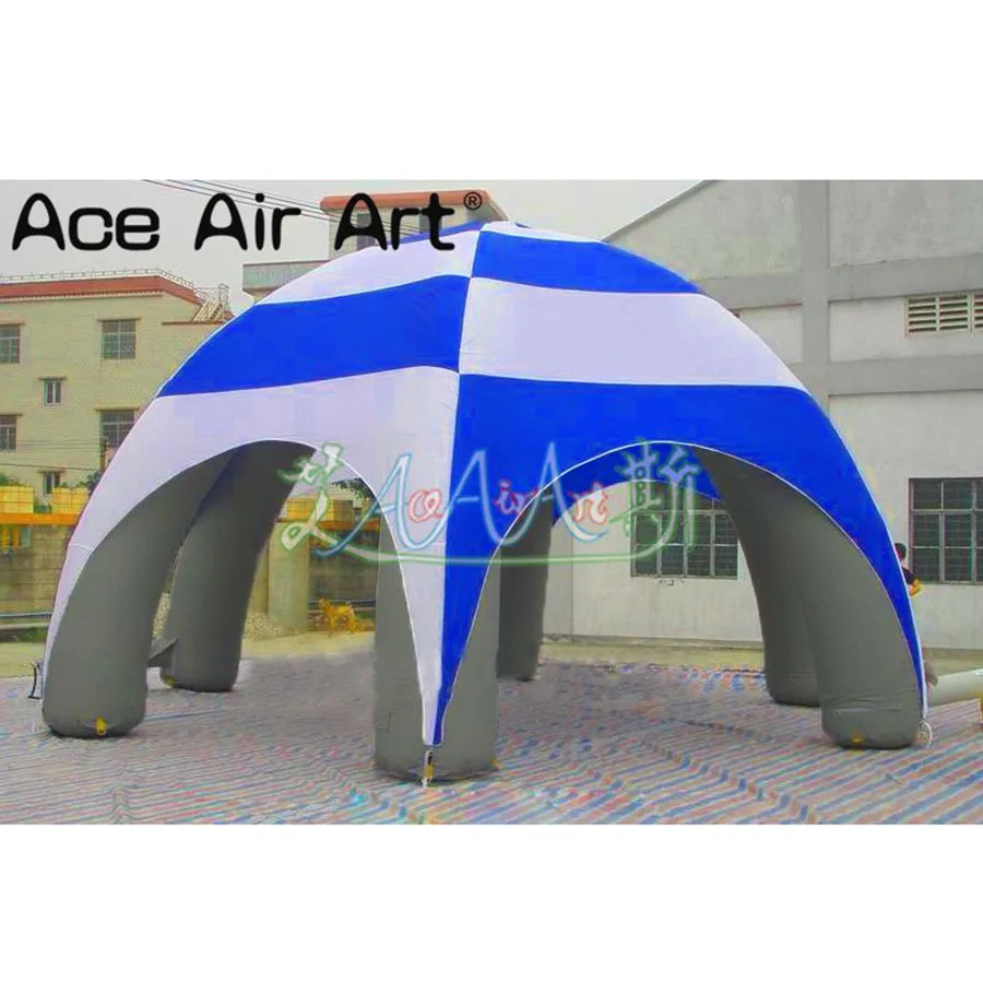 Inflatable Spider Tent for Sale, Best Popular, White Cover, Blue, 6 Legs, Air Art Supply, 7m Diameter
Inflatable Spider Tent for Sale, Best Popular, White Cover, Blue, 6 Legs, Air Art Supply, 7m Diameter