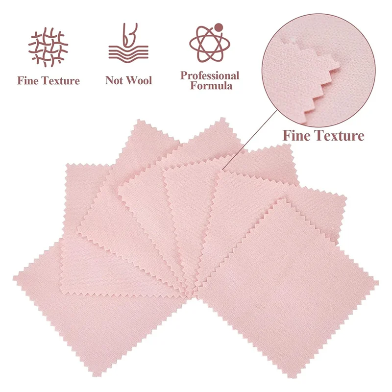 2025 Trend 100PCS Jewelry Cleaning Cloth,Professional Polishing Cloth Individually Wrapped,Pink Silver Polishing Cloth 3.15X3.15
2025 Trend 100PCS Jewelry Cleaning Cloth,Professional Polishing Cloth Individually Wrapped,Pink Silver Polishing Cloth 3.15X3.15