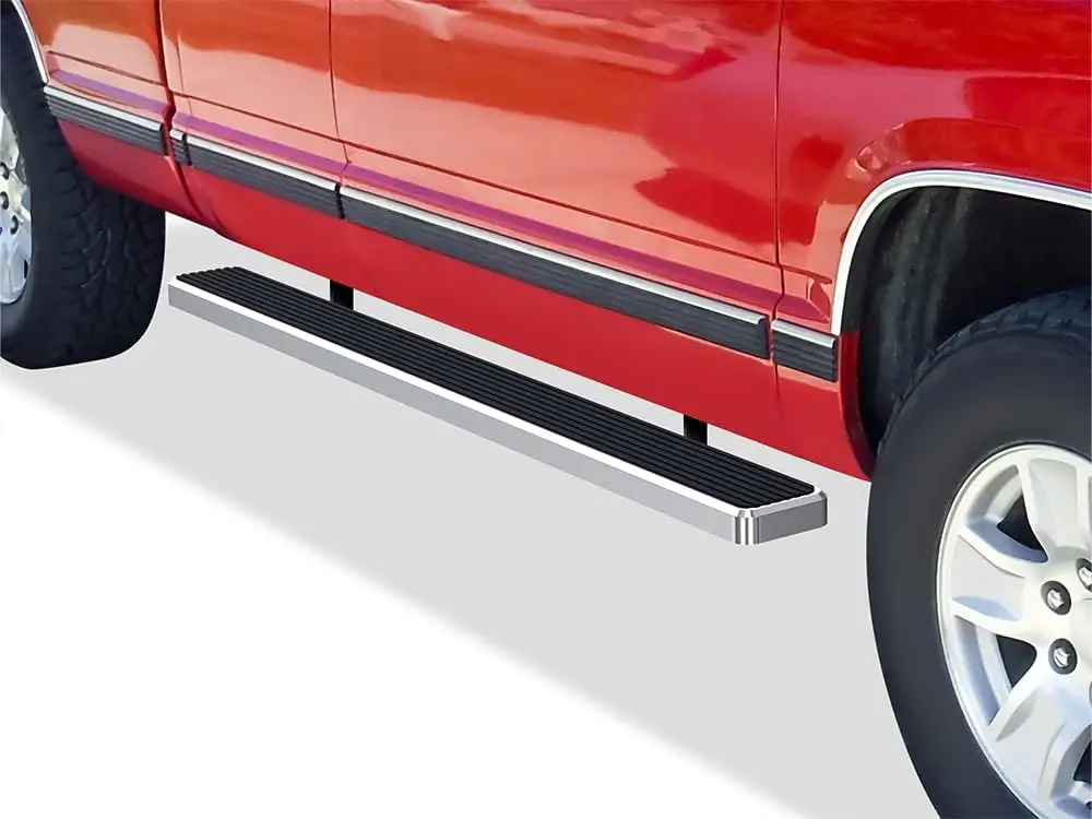 Подножки из нержавеющей стали премиум-класса 6 дюймов 304, совместимые с удлиненной кабиной Chevy GMC CK Pickup 2Dr 88-98 
Подножки из нержавеющей стали премиум-класса 6 дюймов 304, совместимые с удлиненной кабиной Chevy GMC CK Pickup 2Dr 88-98
