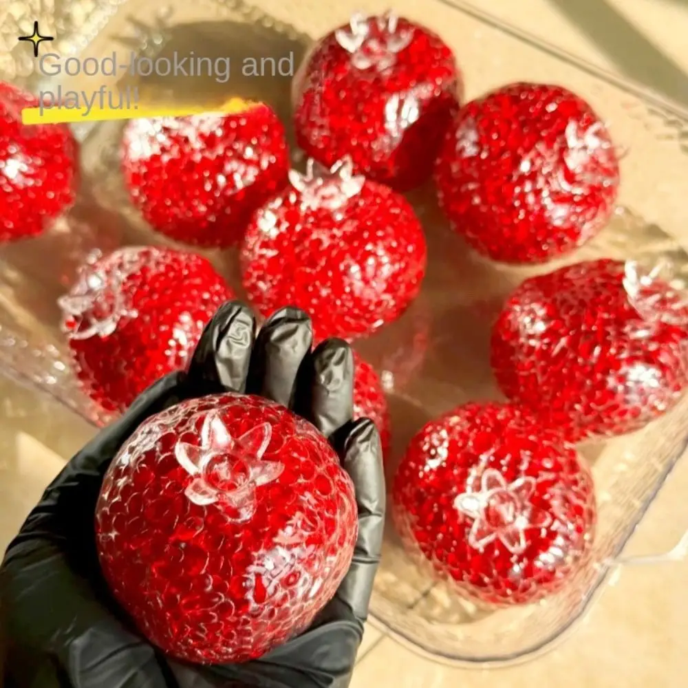Simulation Slow Rising Sticky Pearl Red Pomegranate Elastic Slow Rebound Pearls Toy Colorful Super Soft Pearls Squeeze Toy Kids
Simulation Slow Rising Sticky Pearl Red Pomegranate Elastic Slow Rebound Pearls Toy Colorful Super Soft Pearls Squeeze Toy Kids