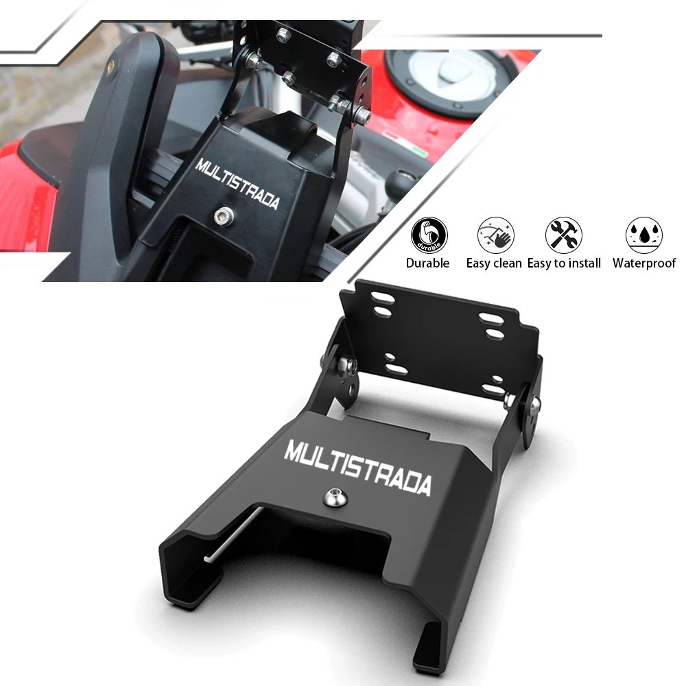 For Ducati Multistrada 1200 Multistrada 1200 S D air 2015-2017 GPS Smart Phone Navigation Mount Mounting Bracket Adapter Holder
For Ducati Multistrada 1200 Multistrada 1200 S D air 2015-2017 GPS Smart Phone Navigation Mount Mounting Bracket Adapter Holder