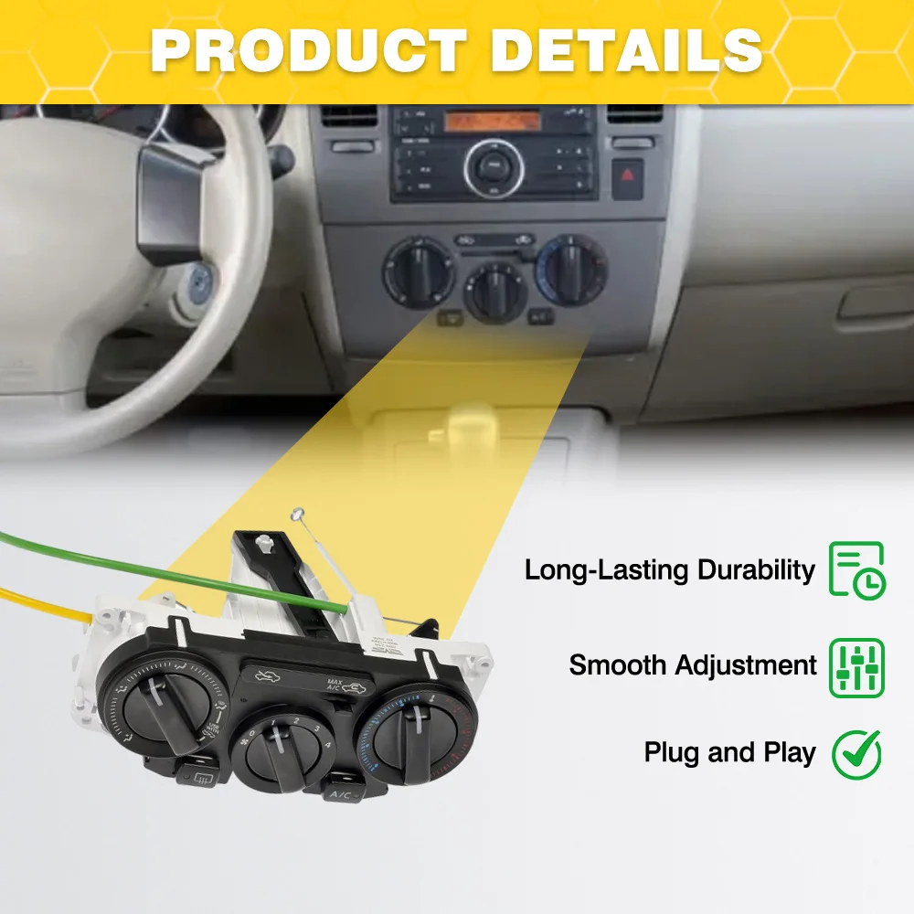 27510EL00A 27510EL02A 599-216 Car 14 Pins A/C Air Condition Heater Climate Control Module For Nissan Versa 2007 2008 2009-2011
27510EL00A 27510EL02A 599-216 Car 14 Pins A/C Air Condition Heater Climate Control Module For Nissan Versa 2007 2008 2009-2011