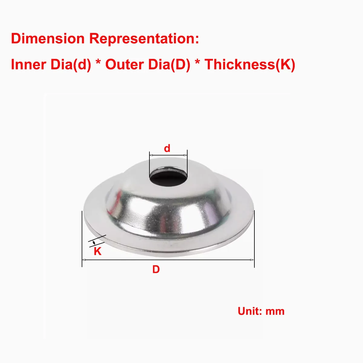 304 Steel Straw Hat Shape Gasket M3 M4 M5-M12 Bowl Type Fish Eye Horn Foot Cushion Washer
304 Steel Straw Hat Shape Gasket M3 M4 M5-M12 Bowl Type Fish Eye Horn Foot Cushion Washer