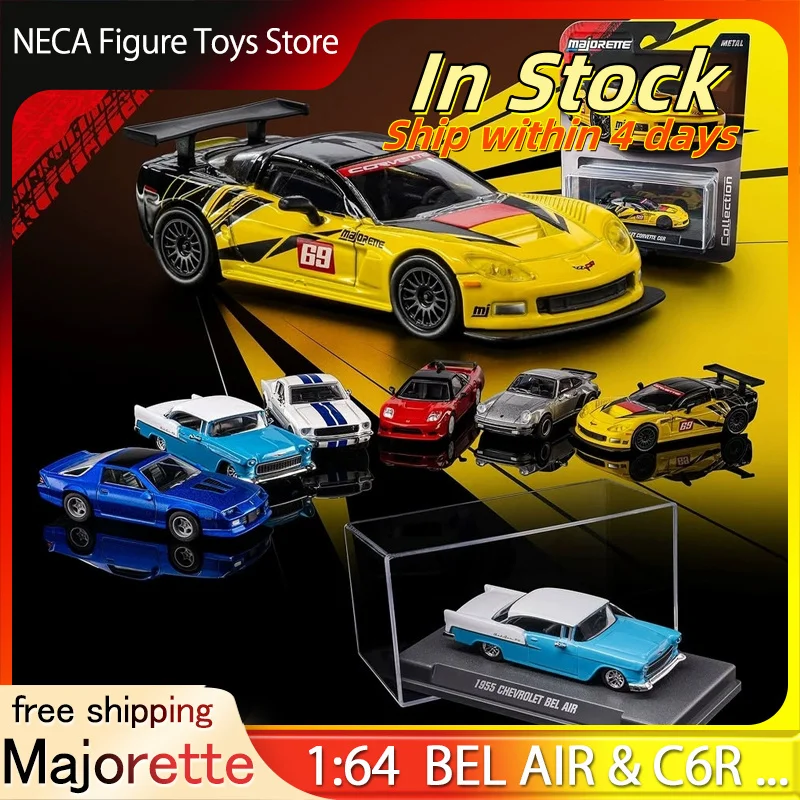 Коллекция литых автомобилей Majorette 1:64 930 Turbo Honda NSX-R GT Shelby GT350 Chevy Bel Air Camaro, модели автомобилей из сплава, игрушки для взрослых
Коллекция литых автомобилей Majorette 1:64 930 Turbo Honda NSX-R GT Shelby GT350 Chevy Bel Air Camaro, модели автомобилей из сплава, игрушки для взрослых