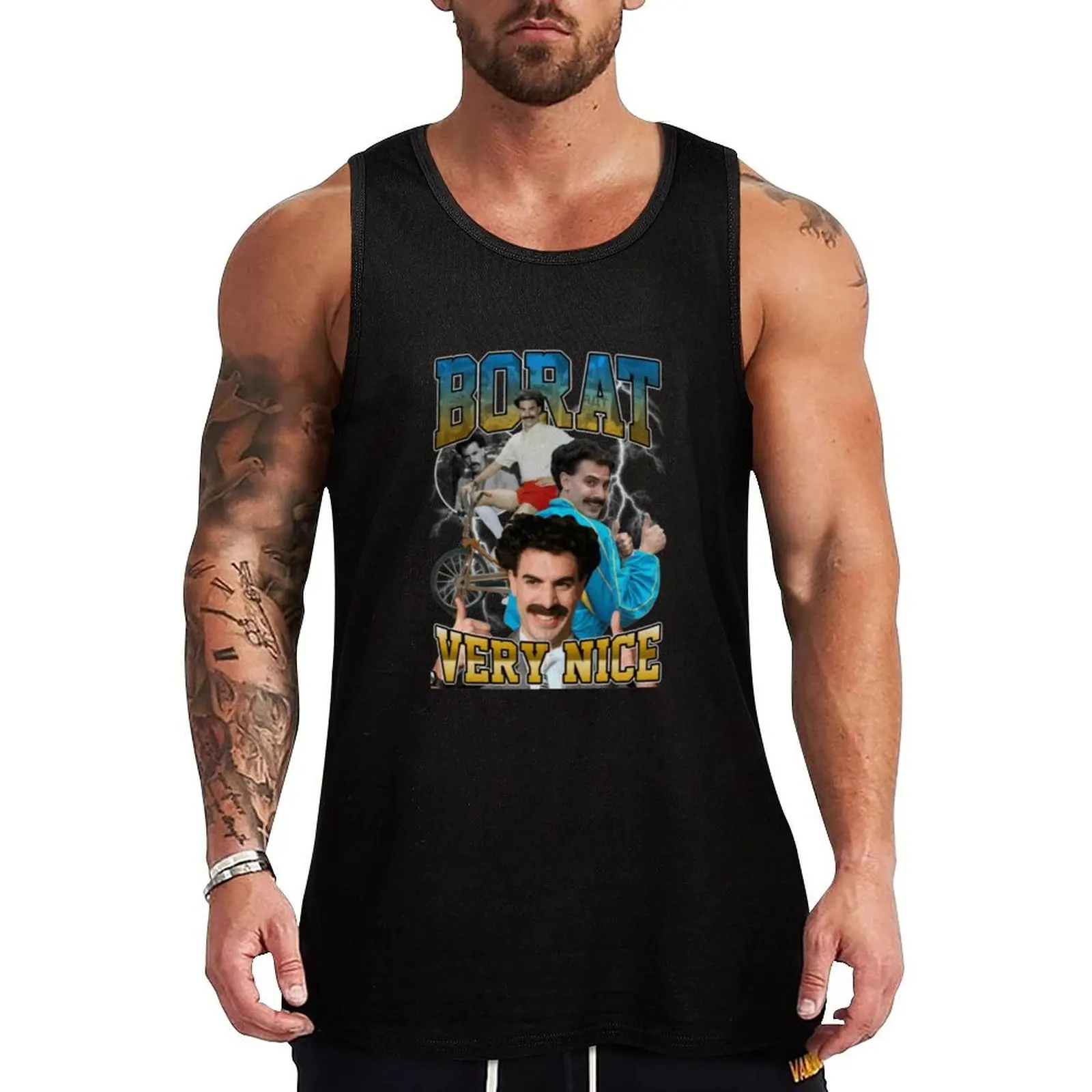 Borat Borat Tank Top cool things Gym man anime clothes sleeveless gym shirt man fitness
Borat Borat Tank Top cool things Gym man anime clothes sleeveless gym shirt man fitness
