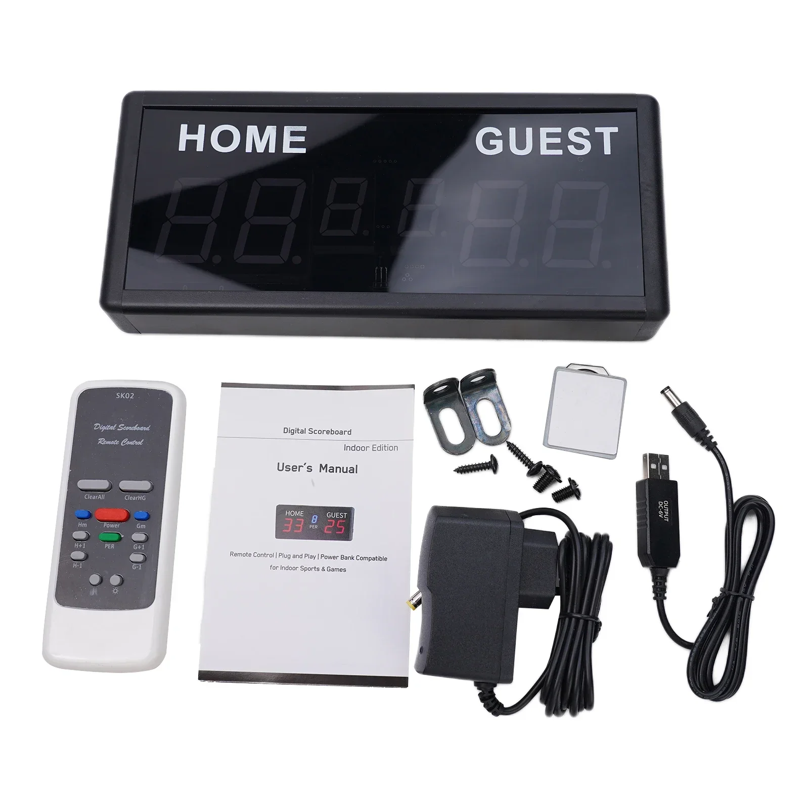 Professional-Grade Digital Scoring System Remote Controlled Metal & Plastic Scoreboard For Volleyball Billiards Badminton
Professional-Grade Digital Scoring System Remote Controlled Metal & Plastic Scoreboard For Volleyball Billiards Badminton
