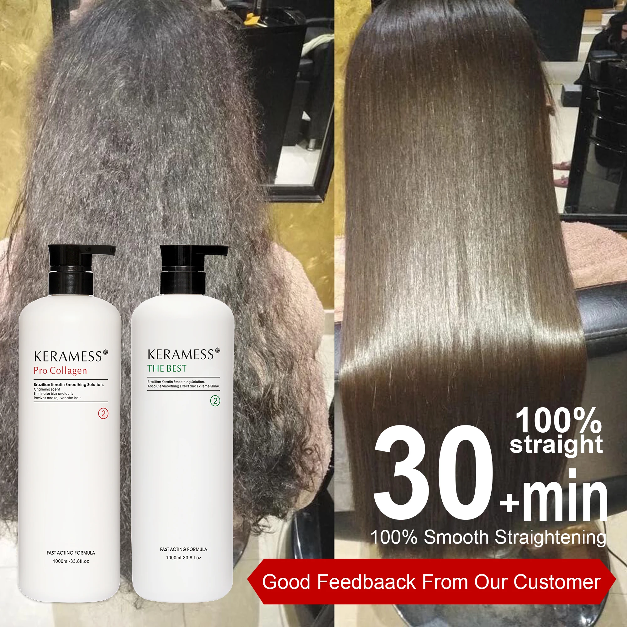 THE BEST Brazilian Keratin Treatment Hair Straightening Cream Botox Capillary No Smoke For Frizz Damaged Hair Women Gift
THE BEST Brazilian Keratin Treatment Hair Straightening Cream Botox Capillary No Smoke For Frizz Damaged Hair Women Gift