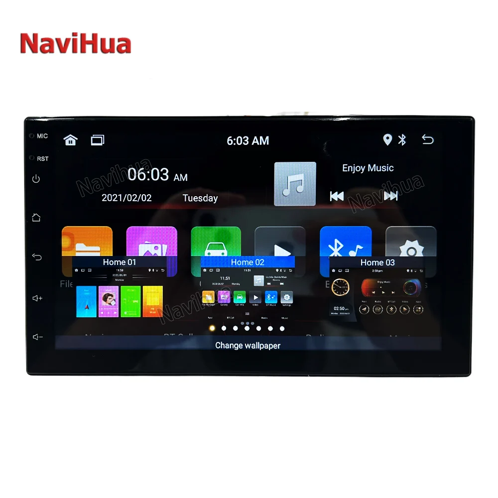 Android Car Player 7 inch 2 Din Universal Multimedia Wireless Carplay Auto Radio With WiFi Bluetooth Navigation Autoradio Stereo
Android Car Player 7 inch 2 Din Universal Multimedia Wireless Carplay Auto Radio With WiFi Bluetooth Navigation Autoradio Stereo