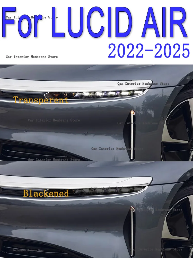 For LUCID AIR (2022-2025) TPU Car Exterior Headlights Anti-Scratch Protective Film Headlamps Repair Sticker Accessories Refit
For LUCID AIR (2022-2025) TPU Car Exterior Headlights Anti-Scratch Protective Film Headlamps Repair Sticker Accessories Refit