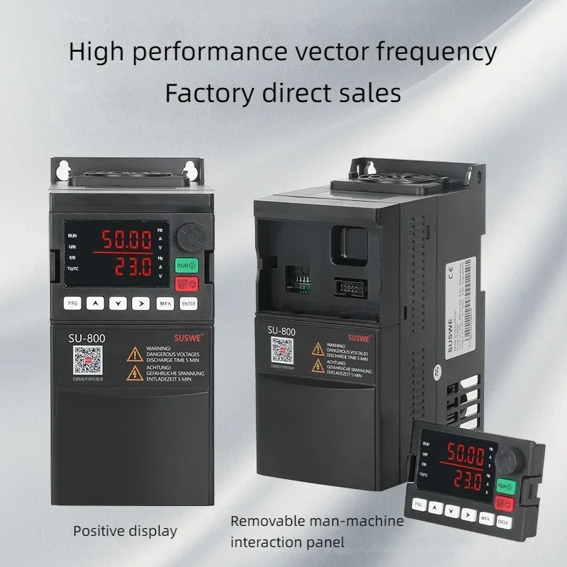 SUSWE 220V 1.5KW 2.2KW Single Phase input and 3 Phase Output Frequency Converter / Adjustable Speed Drive Original Product
SUSWE 220V 1.5KW 2.2KW Single Phase input and 3 Phase Output Frequency Converter / Adjustable Speed Drive Original Product