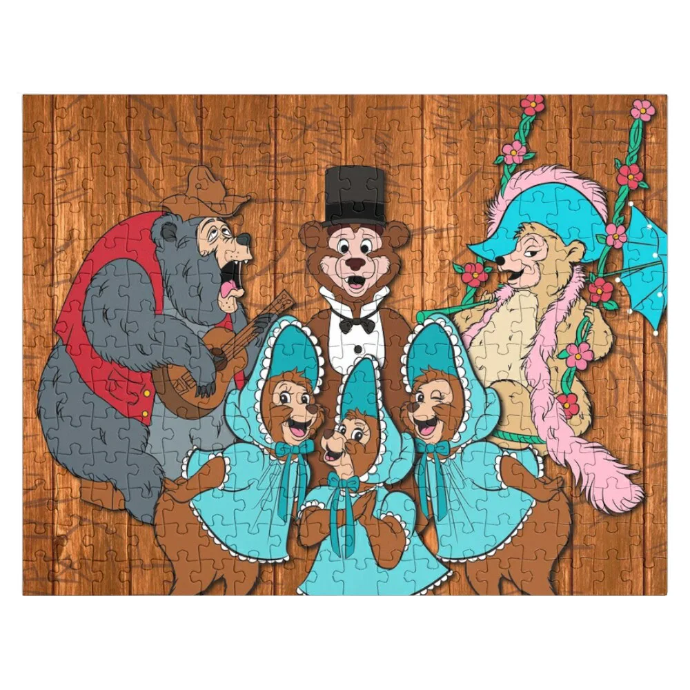 Деревенский медведь Jamboree! Деревянный пазл для взрослых, индивидуальный подарок
Деревенский медведь Jamboree! Деревянный пазл для взрослых, индивидуальный подарок