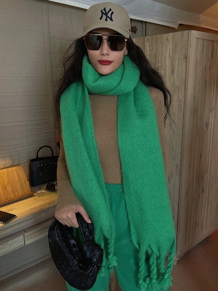 DuanStyle Original Autumn Winter New Soft Comfortable Practical Simple Good Match Oat Green Scarf Warm Rectangle Shawl for Women
DuanStyle Original Autumn Winter New Soft Comfortable Practical Simple Good Match Oat Green Scarf Warm Rectangle Shawl for Women