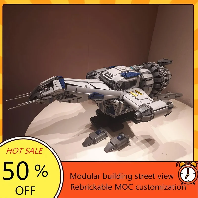 3811PCS Popular Space War Movie Model MOC Building Bricks Spaceship Modular Technology Gifts Holiday Assemble Children Toy Suit
3811PCS Popular Space War Movie Model MOC Building Bricks Spaceship Modular Technology Gifts Holiday Assemble Children Toy Suit