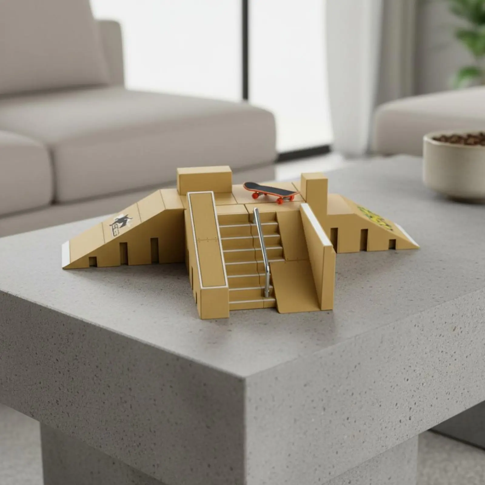 Mini Fingerboard Skate Park Novelty Gift Fingerboard Ramp Set Finger Skateboard Obstacle Set Creative Play Kids Toy Portable
Mini Fingerboard Skate Park Novelty Gift Fingerboard Ramp Set Finger Skateboard Obstacle Set Creative Play Kids Toy Portable