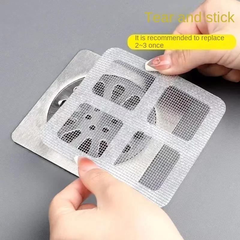 Bathroom hair ribbon filter toilet sewer filter kitchen insect-proof and anti-blocking self-adhesive floor drain sticker
Bathroom hair ribbon filter toilet sewer filter kitchen insect-proof and anti-blocking self-adhesive floor drain sticker