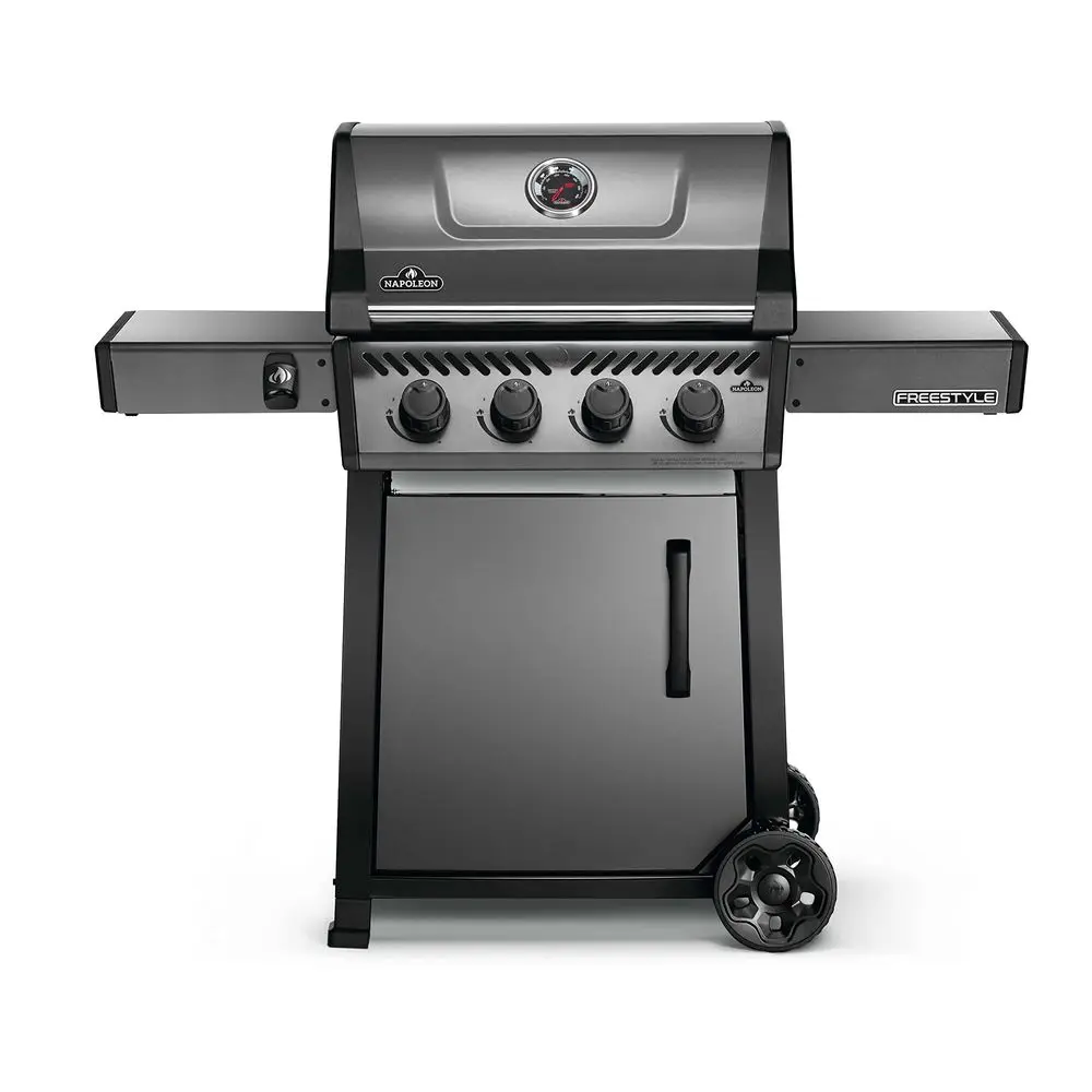 Freestyle 425 Propane Gas Outdoor Grill, Graphite Grey 4Burner Backyard BBQ for Home Grilling
Freestyle 425 Propane Gas Outdoor Grill, Graphite Grey 4Burner Backyard BBQ for Home Grilling