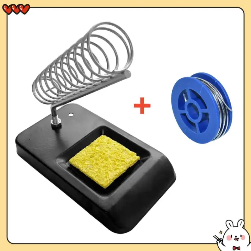 New Soldering Iron Stand Holder Soldering Tin Stand with Welding Cleaning Sponge High Temperature Resistance Welding Accessories
New Soldering Iron Stand Holder Soldering Tin Stand with Welding Cleaning Sponge High Temperature Resistance Welding Accessories
