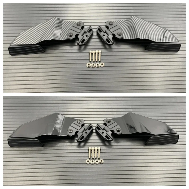 Suitable for Kawasaki Ninja 250 300 400 ZX6R zx636 ZX10R universal motorcycle with adjustable side spoiler and rearview mirror
Suitable for Kawasaki Ninja 250 300 400 ZX6R zx636 ZX10R universal motorcycle with adjustable side spoiler and rearview mirror