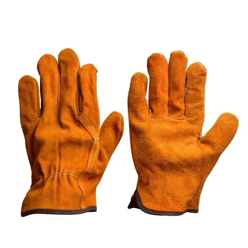 Men Work Gloves Soft Cowhide Driver Hunting Driving Farm Garden Welding Security Protection Safety Mechanic Glove 1 Pair 
Men Work Gloves Soft Cowhide Driver Hunting Driving Farm Garden Welding Security Protection Safety Mechanic Glove 1 Pair