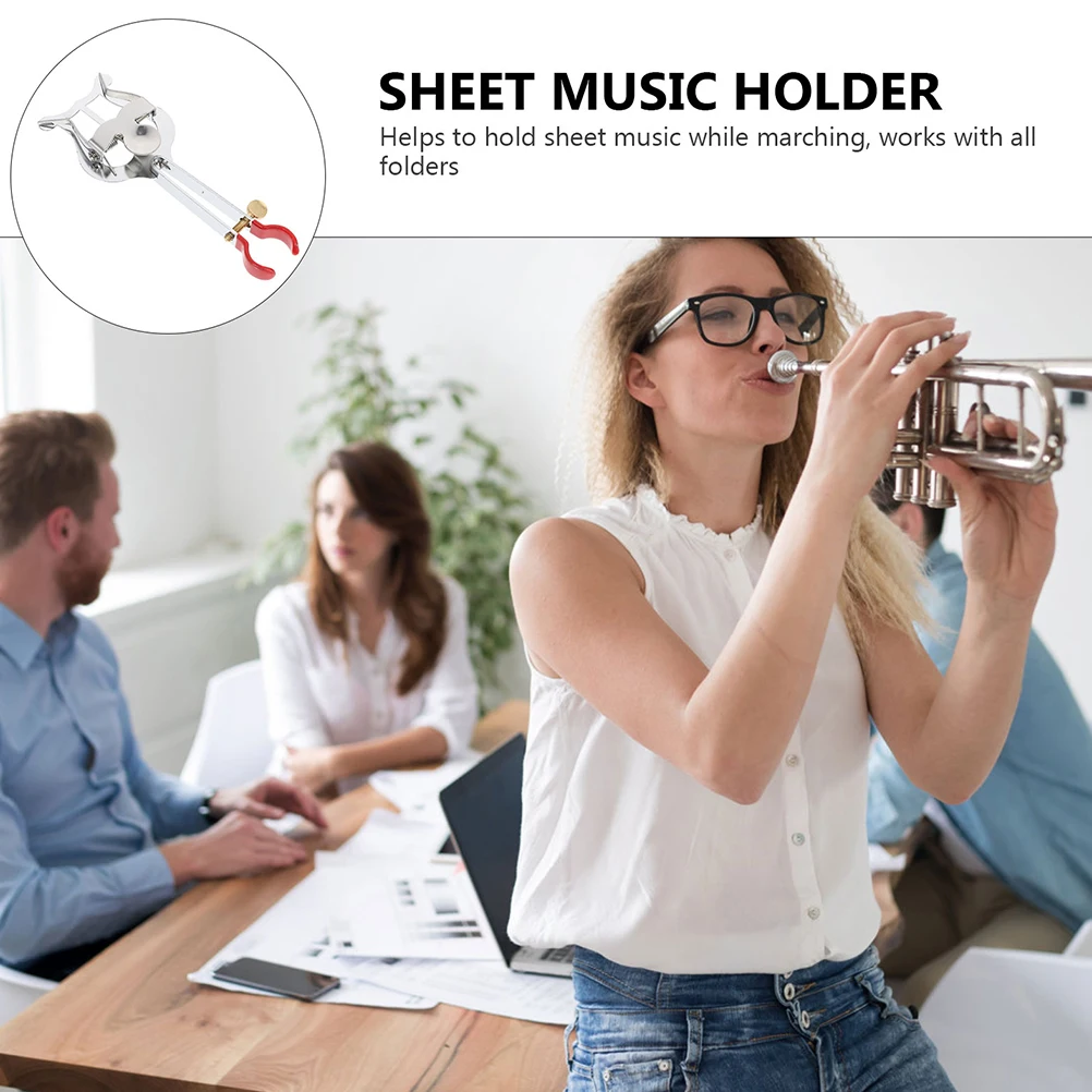2Pcs Durable Music Sheet Holders Clip for Adults Clarinet Supplies Note Clamp Lyre Tambourines Guitar Accessories Practical
2Pcs Durable Music Sheet Holders Clip for Adults Clarinet Supplies Note Clamp Lyre Tambourines Guitar Accessories Practical