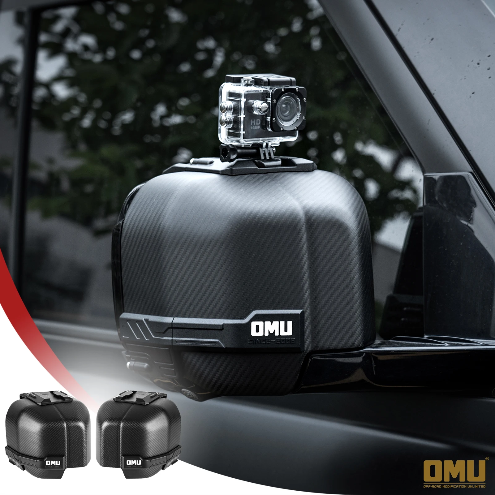 OMU Genesis Series Side Rearview Mirror Cover For New Land Rover Defender 90 110 130 2020-2025 Carbon Fiber Protective Cover
OMU Genesis Series Side Rearview Mirror Cover For New Land Rover Defender 90 110 130 2020-2025 Carbon Fiber Protective Cover
