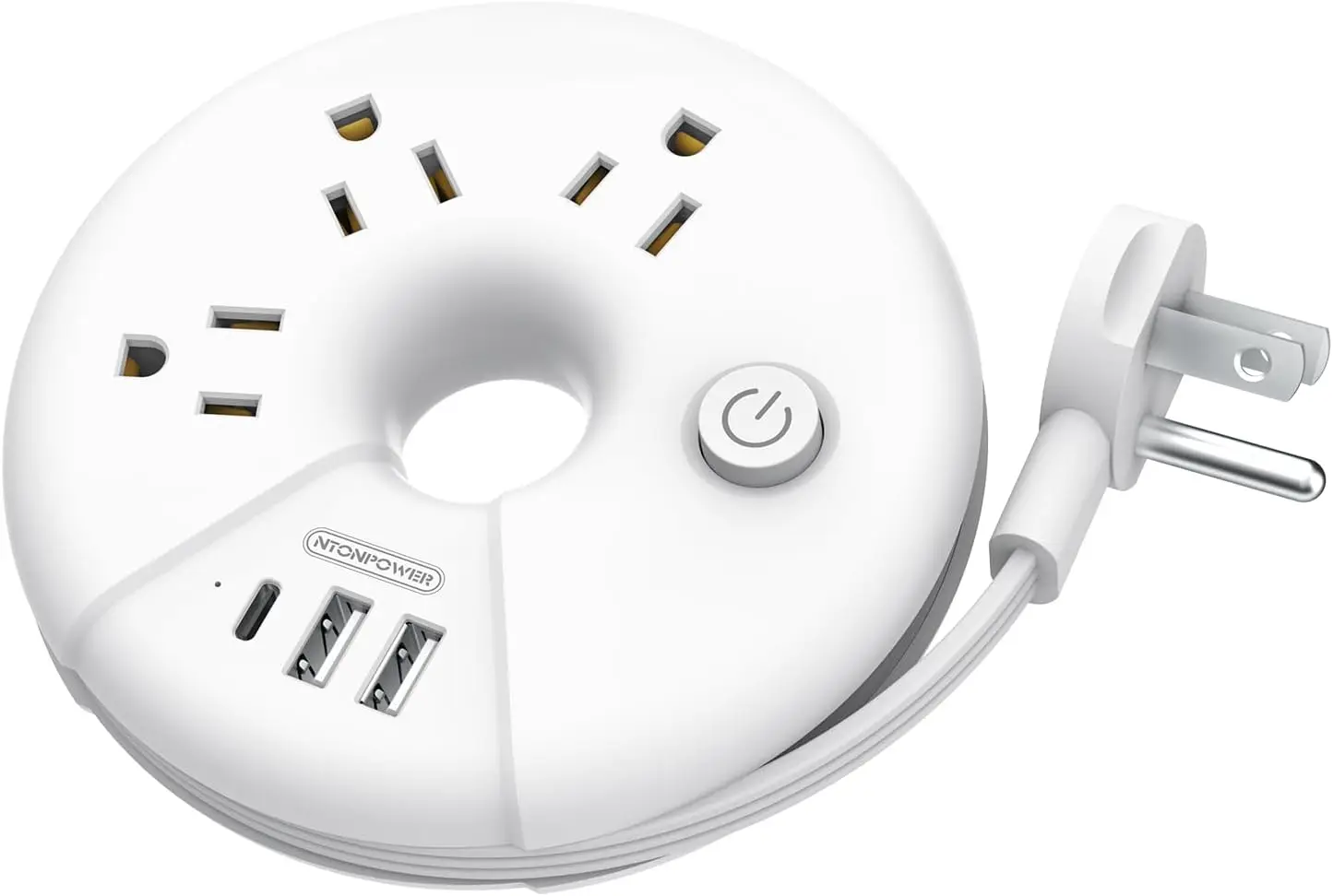 Compact Travel Power Strip with 3 Outlets & 3 USB Ports, Cruise-Approved for Hotels and Home Use
Compact Travel Power Strip with 3 Outlets & 3 USB Ports, Cruise-Approved for Hotels and Home Use