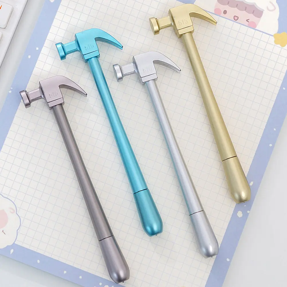 8Pcs Claw Hammer Shaped Gel Pens 0.5mm Fine Point Student Sign Writing Pens Portable Creative School Office Use
8Pcs Claw Hammer Shaped Gel Pens 0.5mm Fine Point Student Sign Writing Pens Portable Creative School Office Use