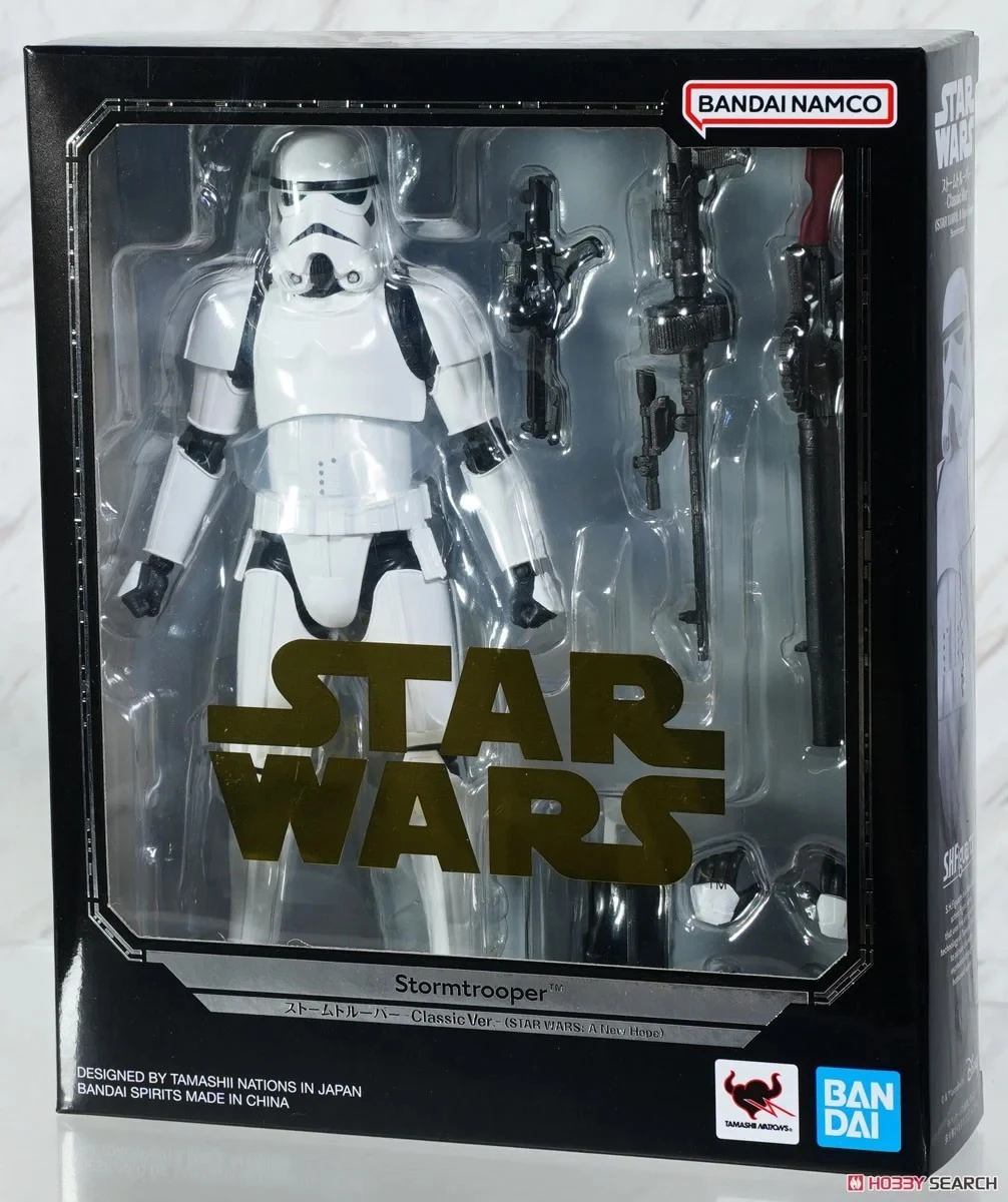 In Stock Original Bandai S.H.Figuarts Shf Stormtrooper Classic Ver Star Wars Episode IV A New Hope Anime Action Collection Toys
In Stock Original Bandai S.H.Figuarts Shf Stormtrooper Classic Ver Star Wars Episode IV A New Hope Anime Action Collection Toys