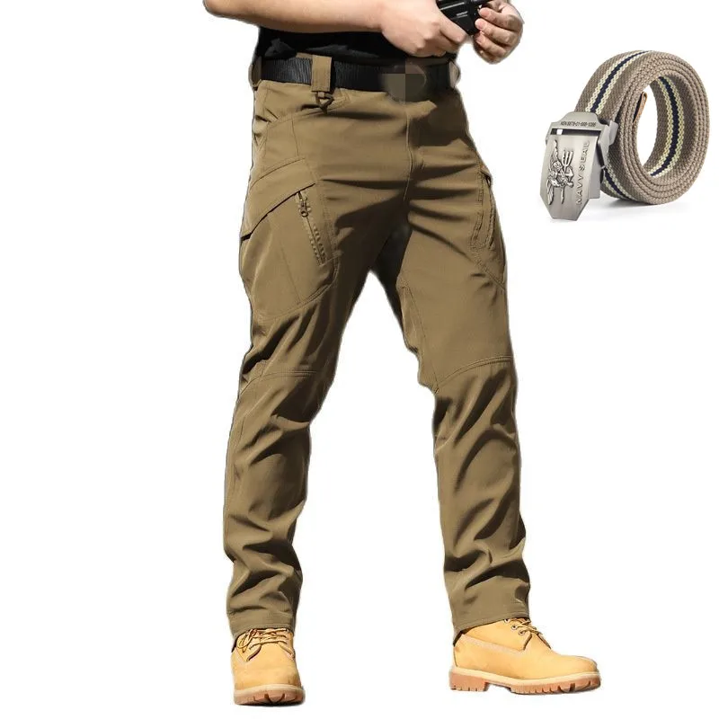 Gift Belt Unique Special Forces Fans Overalls Stretch Breathable Tactical Pants Multi Pocket Front Zipper Outdoor Casual Pants
Gift Belt Unique Special Forces Fans Overalls Stretch Breathable Tactical Pants Multi Pocket Front Zipper Outdoor Casual Pants