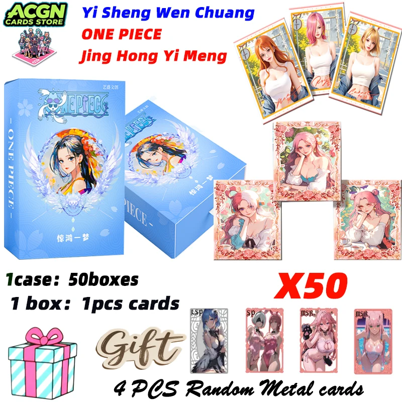 Yi Sheng Wen Chuang ONE PIECE Jing Hong Yi Meng Waifu Goddess Collection Cards Bikini Swimsuit Design for ACG CCG TCG Fans Gift
Yi Sheng Wen Chuang ONE PIECE Jing Hong Yi Meng Waifu Goddess Collection Cards Bikini Swimsuit Design for ACG CCG TCG Fans Gift