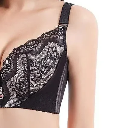 KUCLUT Women's Bra Steel Ring Anti-slip Thickened Design For Sagging Prevention Side Breast Gathering
KUCLUT Women's Bra Steel Ring Anti-slip Thickened Design For Sagging Prevention Side Breast Gathering
