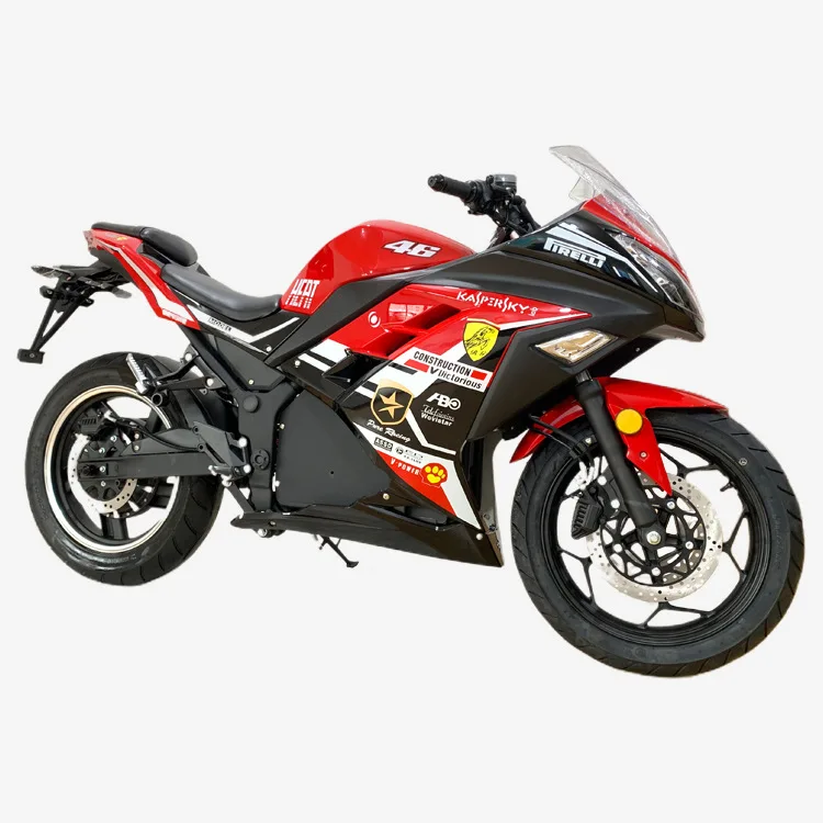 Fashionable Street Legal Electric Motorcycle With 3000W Powerful Racing Sports Lithium Battery 72V Off-road Bike For Adult
Fashionable Street Legal Electric Motorcycle With 3000W Powerful Racing Sports Lithium Battery 72V Off-road Bike For Adult