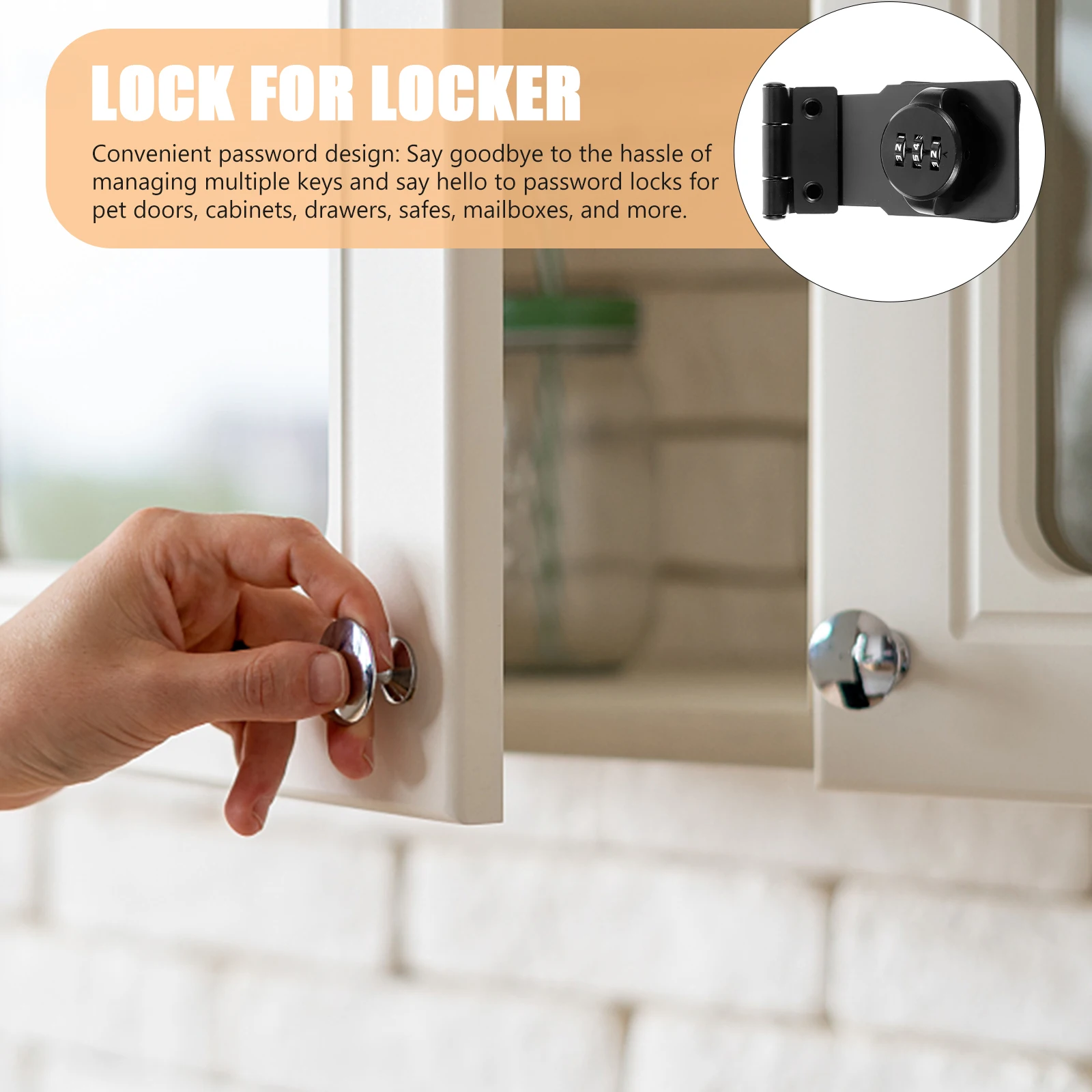 Cabinet Combination Lock 90 Degree Zinc Alloy Password Locks for Drawer Desk File Cabinet Baby Proof Door Mailbox Storage Locker
Cabinet Combination Lock 90 Degree Zinc Alloy Password Locks for Drawer Desk File Cabinet Baby Proof Door Mailbox Storage Locker