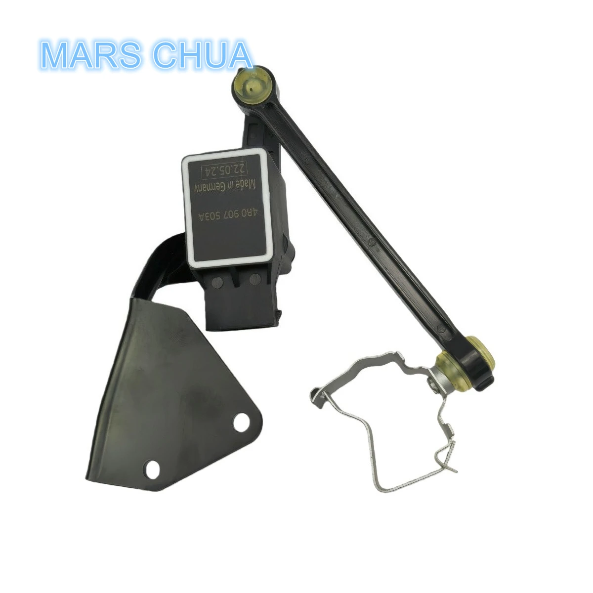 4B0907503A Headlight Level Sensor for Audi A3 A4 A6 A8 S3 S4 S6 TT RS4 RS6 for VW Beetle Golf Passat Sharan 4B0 907 503 A
4B0907503A Headlight Level Sensor for Audi A3 A4 A6 A8 S3 S4 S6 TT RS4 RS6 for VW Beetle Golf Passat Sharan 4B0 907 503 A