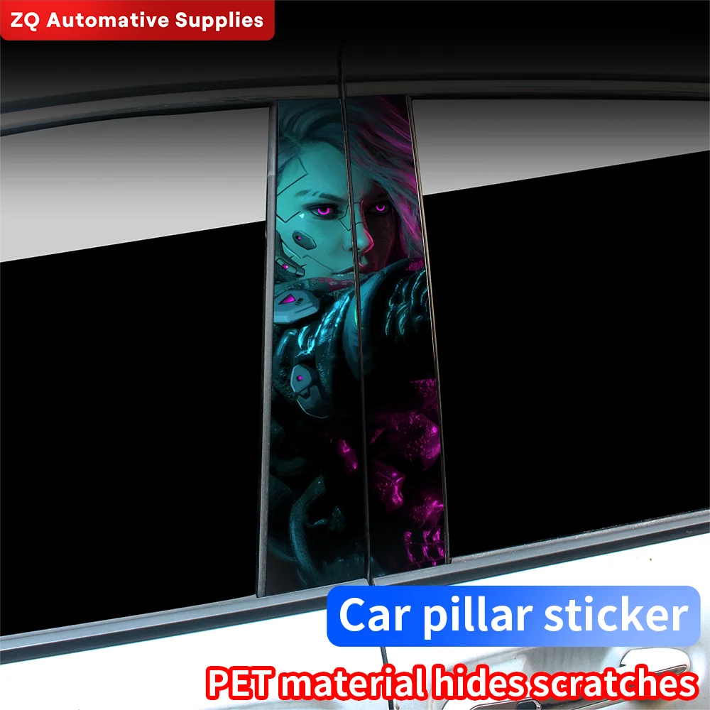 Cyberpunk Beauty Car Stickers Auto B Pillar Waterproof Sunscreen Decoration Cover Scratches Car Doors Pillar Vinyl Decals
Cyberpunk Beauty Car Stickers Auto B Pillar Waterproof Sunscreen Decoration Cover Scratches Car Doors Pillar Vinyl Decals