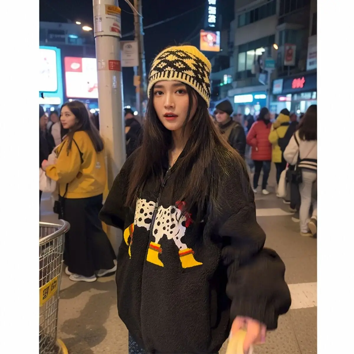 Polar Fleece Lamb Wool Kawaii Puppy Embroidery Coat Women Autumn Winter Loose Cute Plush Cardigan Top Y2k Aesthetic Jackets
Polar Fleece Lamb Wool Kawaii Puppy Embroidery Coat Women Autumn Winter Loose Cute Plush Cardigan Top Y2k Aesthetic Jackets