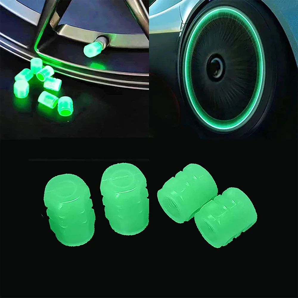4pcs Luminous Valve Caps Fluorescent Night Glowing Car Motorcycle Bicycle Bike Wheel Tyre Hub Luminous Valve Stem Caps Decors
4pcs Luminous Valve Caps Fluorescent Night Glowing Car Motorcycle Bicycle Bike Wheel Tyre Hub Luminous Valve Stem Caps Decors