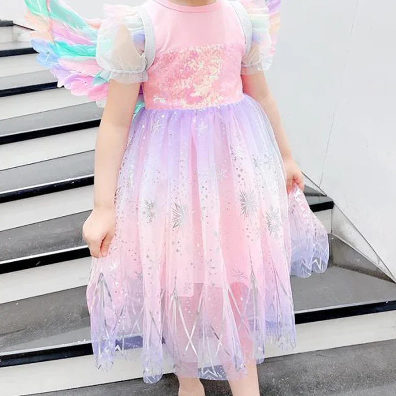Girls Clothes 2025 New Summer Princess Dresses Short Sleeve Kids Dress Unicorn Birthday Party Baby Dresses for Children Clothing
Girls Clothes 2025 New Summer Princess Dresses Short Sleeve Kids Dress Unicorn Birthday Party Baby Dresses for Children Clothing